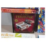 Movies, Toys, Electric Scissors, Projector, Headphones