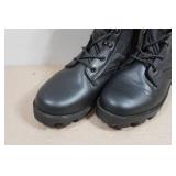 Leather German Military Boots - Size 7.5