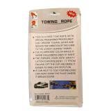 SMOOTH TOW POWER: Heavy-Duty Tow Rope with Safety Hook — NEW!