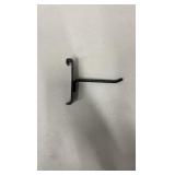 Black Gridwall Hooks 4" (Lot of 40)
