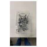 Chrome Gridwall Hooks 4"  (Lot of 25)