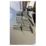 Grid wall hook mixed lot 8 and 10 inch