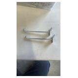 Slat wall hooks 6” chrome 83 each