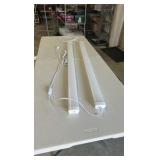 Pair of 4 ft linkable wraparound shop light