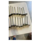 Grid wall hook mixed lot 8 and 10 inch