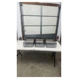 Black expanding basket Lot of 3