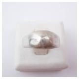 Taxco Mexico Eagle 3 Sterling Silver Ring - Size 7