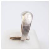 Taxco Mexico Eagle 3 Sterling Silver Ring - Size 7