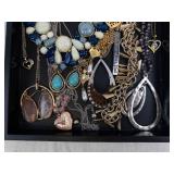 Costume Jewelry Mix: Necklaces, Bracelets & Earrings with Turquoise Accents