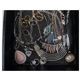 Assorted Costume Jewelry - Bracelets, Necklaces, Rings & Earrings