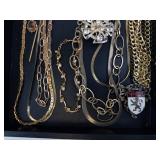 Costume Jewelry Collection - Gold-Tone Necklaces, Bracelets & Rings