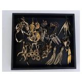 Earrings - Assorted Gold-Tone & Silver Fashion Jewelry