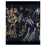 Earrings - Assorted Gold-Tone & Silver Fashion Jewelry