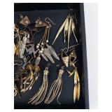 Earrings - Assorted Gold-Tone & Silver Fashion Jewelry