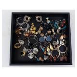 Assorted Costume Jewelry Collection - Earrings, Rings, Bracelets & Necklaces