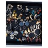 Assorted Costume Jewelry Collection - Earrings, Rings, Bracelets & Necklaces