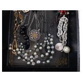 Costume Jewelry Assortment - Necklaces, Bracelets, Earrings, Pearls & Rings