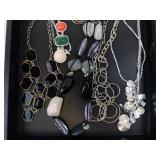 Costume Jewelry - Assorted Necklaces, Chains & Beads