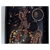 Assorted Beaded Jewelry Collection - Necklaces, Bracelets, Earrings