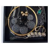 Assorted Jewelry - Gold & Silver-Tone Necklaces, Bracelets, Earrings & Rings