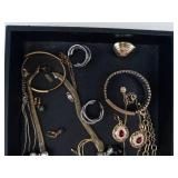 Assorted Jewelry Collection - Necklaces, Bracelets, Earrings & Rings