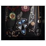 Assorted Costume Jewelry - Necklaces, Bracelets & Charms