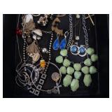Costume Jewelry Collection - Assorted Necklaces, Bracelets, Earrings & Rings