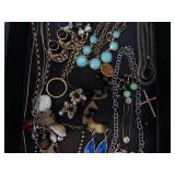 Costume Jewelry Collection - Assorted Necklaces, Bracelets, Earrings & Rings