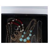 Costume Jewelry Collection - Assorted Necklaces, Bracelets, Earrings & Rings