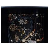 Assorted Jewelry Lot - Necklaces, Bracelets, Earrings & Brooches in Box