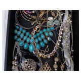 Turquoise Bead Necklace - Assorted Costume Jewelry Collection