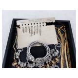 Assorted Costume Jewelry Collection - Necklaces, Bracelets, Rings & Earrings