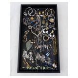 Costume Jewelry Assortment - Mixed Necklaces, Earrings & Bracelets