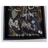 Costume Jewelry Assortment - Mixed Necklaces, Earrings & Bracelets