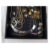 Assorted Costume Jewelry - Necklaces, Bracelets, Rings, Earrings