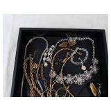 Assorted Costume Jewelry - Necklaces, Bracelets, Rings, Earrings