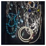 Jewelry Assortment - Necklaces, Beads & Chains in Mixed Metals