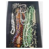 Assorted Bead Necklaces & Bracelets - Multi-Color Seed Bead Jewelry Collection