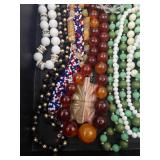 Assorted Bead Necklaces & Bracelets - Multi-Color Seed Bead Jewelry Collection