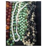 Assorted Bead Necklaces & Bracelets - Multi-Color Seed Bead Jewelry Collection