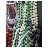 Assorted Bead Necklaces & Bracelets - Multi-Color Seed Bead Jewelry Collection