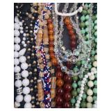 Assorted Bead Necklaces & Bracelets - Multi-Color Seed Bead Jewelry Collection