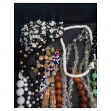 Assorted Bead Necklaces & Bracelets - Multi-Color Seed Bead Jewelry Collection