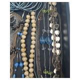 Assorted Costume Jewelry Necklaces & Bracelets - Beads, Pearls, Crystals & Blue Stones