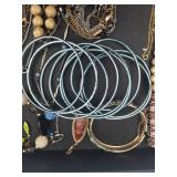 Assorted Costume Jewelry Necklaces & Bracelets - Beads, Pearls, Crystals & Blue Stones
