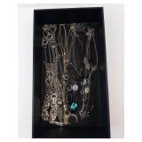 Assorted Necklaces & Chains - Silver & Gold Tones Costume Jewelry