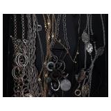 Assorted Necklaces & Chains - Silver & Gold Tones Costume Jewelry