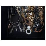 Assorted Jewelry - Mixed Metal Necklaces, Chains, Rings & Bracelets