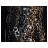 Assorted Jewelry - Mixed Metal Necklaces, Chains, Rings & Bracelets