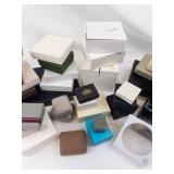 Used Assorted Jewelry Boxes & Cases - Varied Brands & Styles